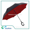 23 inch manual open double layer inverted umbrella
